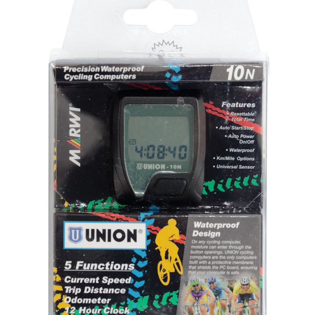 Велокомпютър Union 10 функции с кабел
