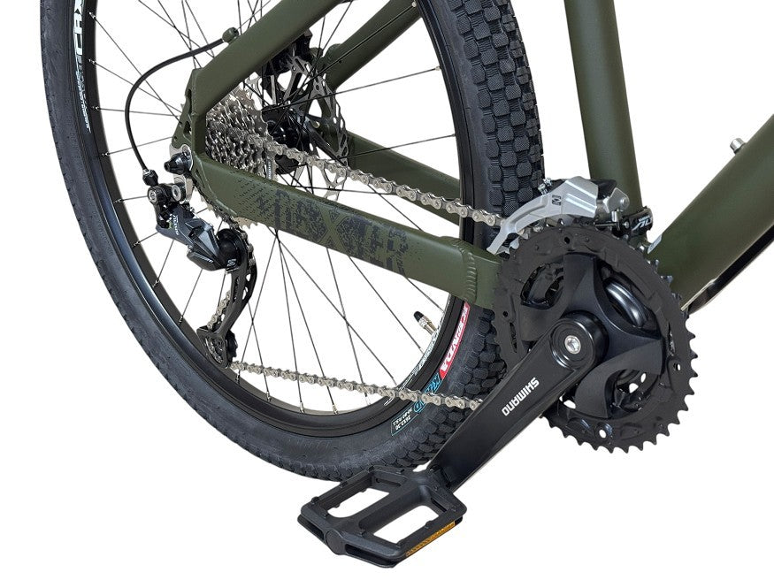 Велосипед CROSS 26" DEXTER HDB 24 spd ARMY GREEN