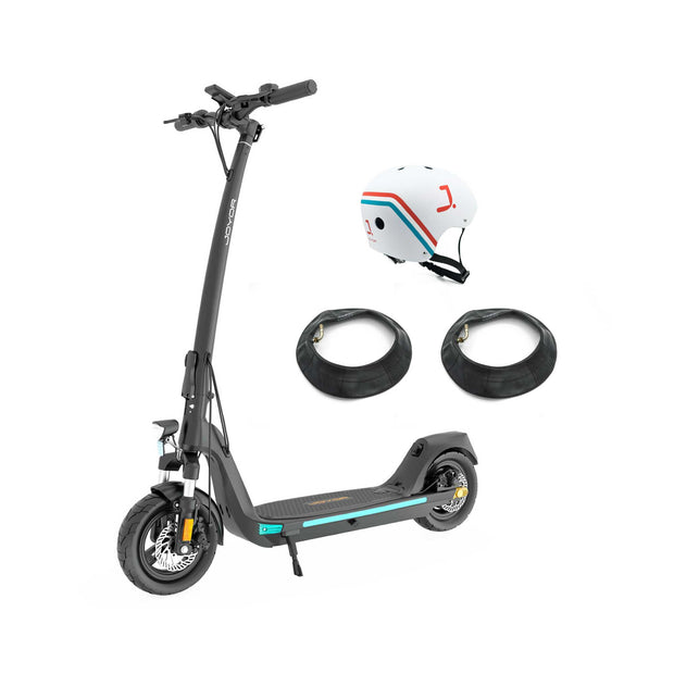 Joyor C10 Electric Scooter DGT Certified + Helmet + 2 Inner tubes - 500W 40km 48V 10,4Ah