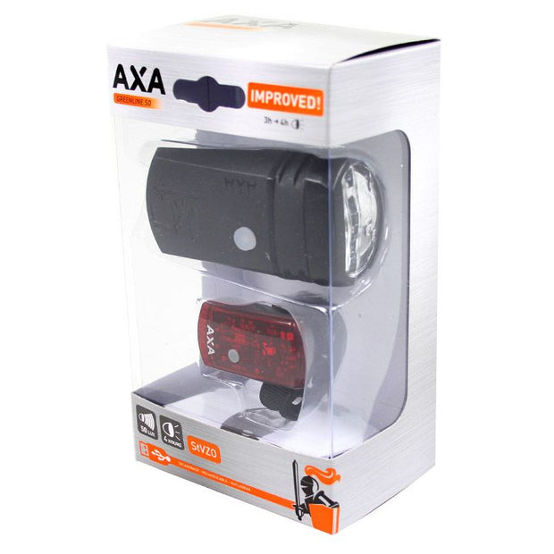 Светлини К-т AXA GREENLINE SET 50LUX - 1 LED USB