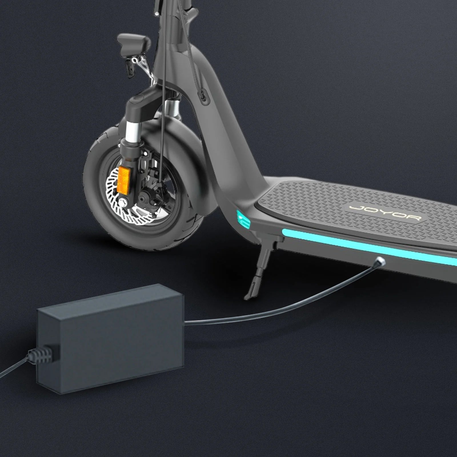 Joyor C10 Electric Scooter DGT Certified + Helmet + 2 Inner tubes - 500W 40km 48V 10,4Ah