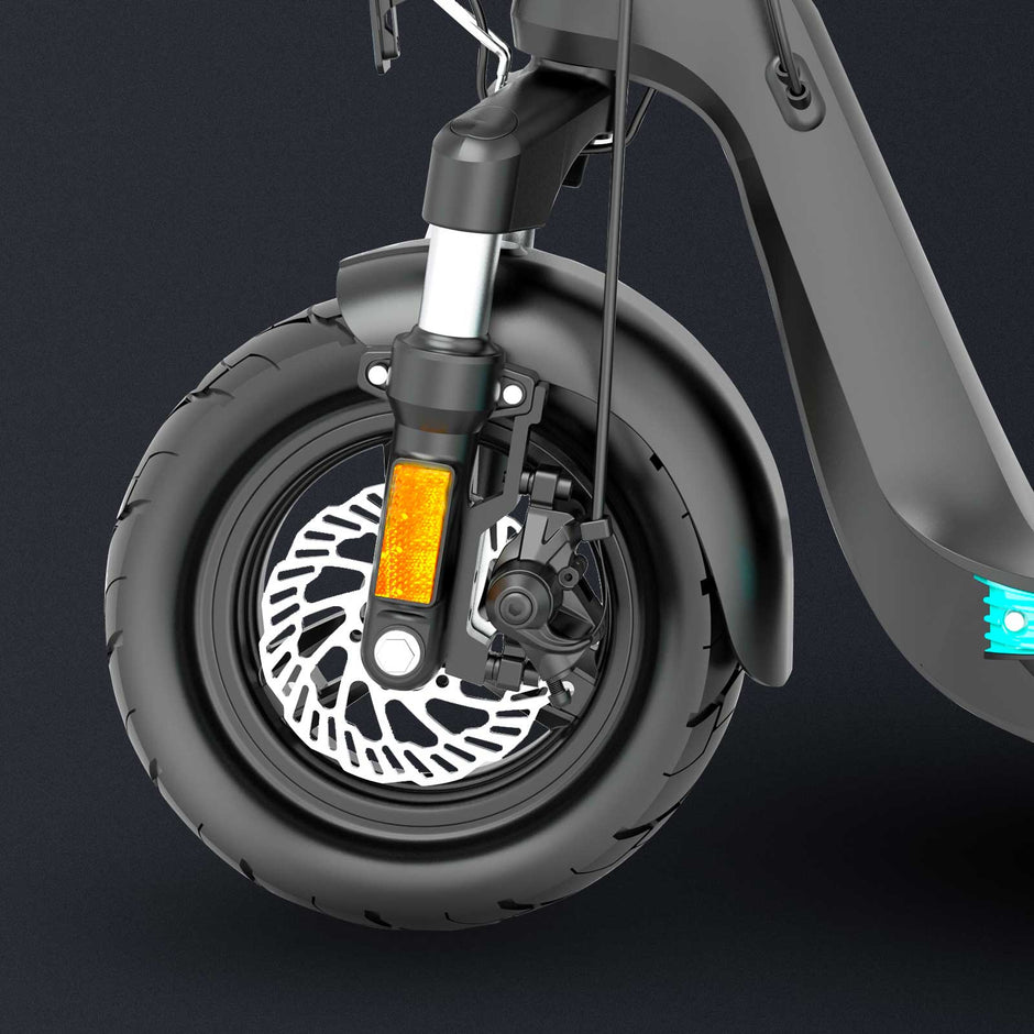 Joyor C10 Electric Scooter DGT Certified + Helmet + 2 Inner tubes - 500W 40km 48V 10,4Ah