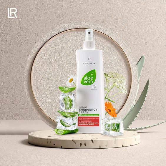 LR Aloe Vera Спрей за спешна помощ 400 ml Подпомага естествените процеси на регенерация на кожата
